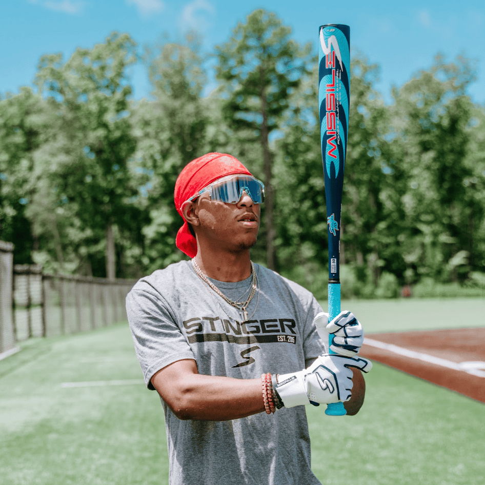 Stinger Sports BBCOR Bats Missile S Aluminum BBCOR Certified -3 Baseball Bat