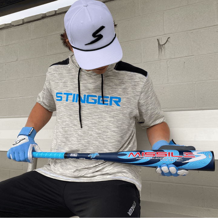 Stinger Sports BBCOR Bats Missile S Aluminum BBCOR Certified -3 Baseball Bat