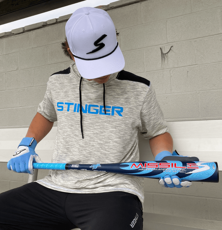 Stinger Sports BBCOR Bats Missile S Aluminum BBCOR Certified -3 Baseball Bat