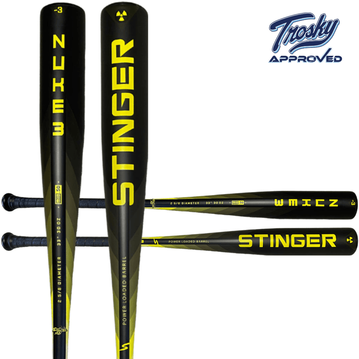 Stinger Sports BBCOR Bats NUKE 3 Aluminum BBCOR Certified -3 Baseball Bat