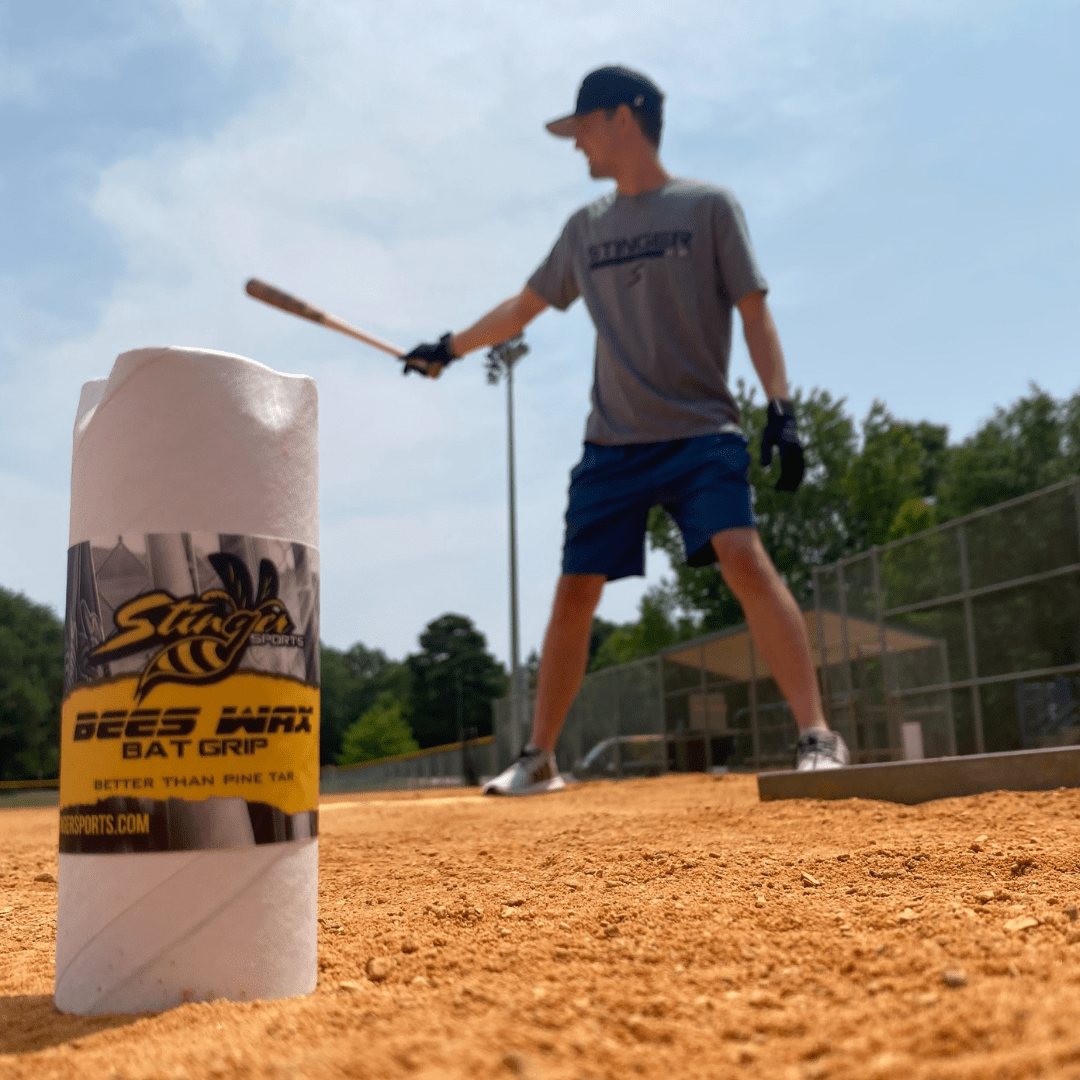 Stinger Sports Bees Wax BEES WAX Bat Grip (Better Than Pine Tar)