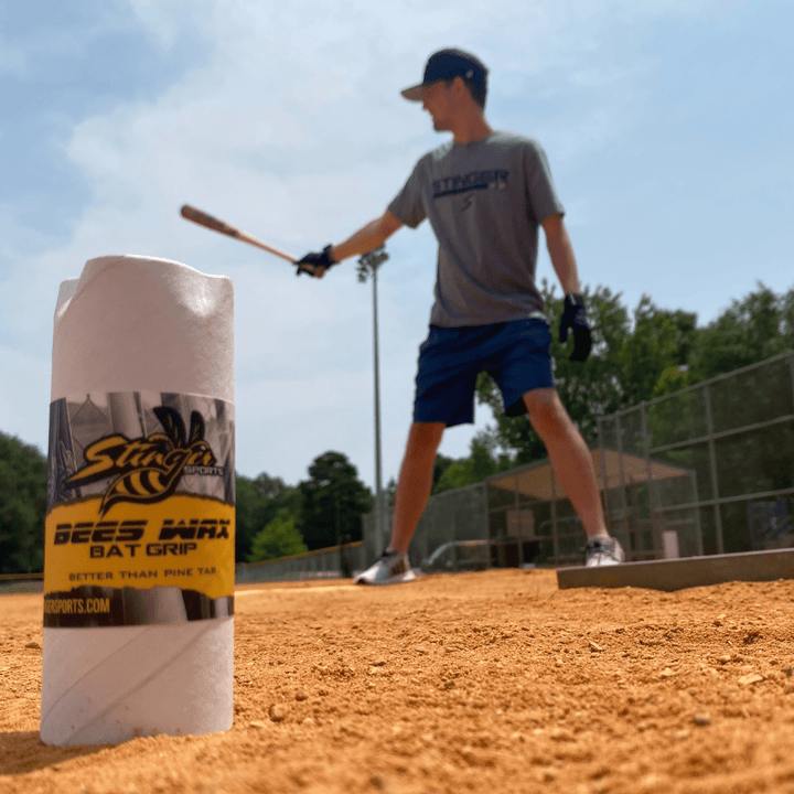 Stinger Sports Bees Wax BEES WAX Bat Grip (Better Than Pine Tar)