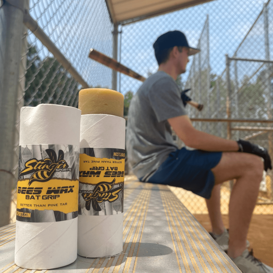 Stinger Sports Bees Wax BEES WAX Bat Grip (Better Than Pine Tar)
