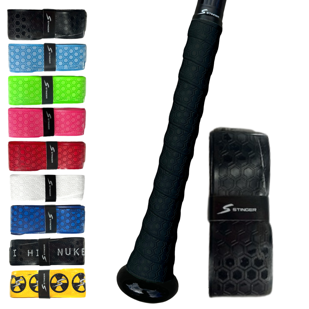 Stinger Sports Grips Black Stinger Premium Polymer Bat Grips