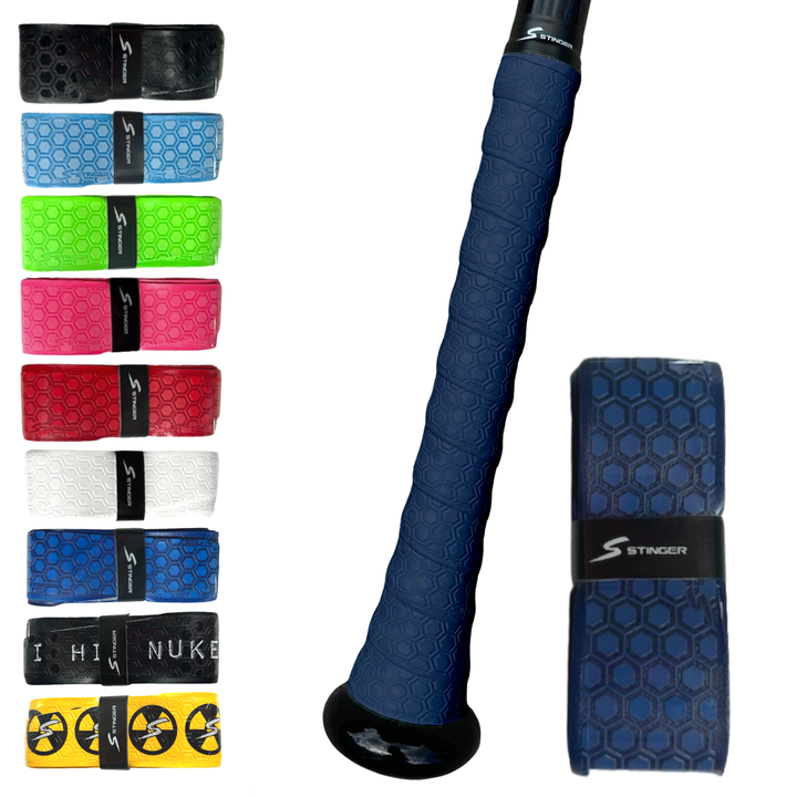 Stinger Sports Grips Navy Stinger Premium Polymer Bat Grips