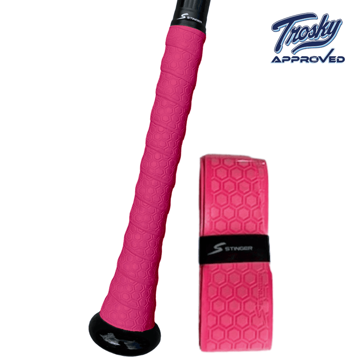 Stinger Sports Grips Pink Stinger Premium Polymer Bat Grips