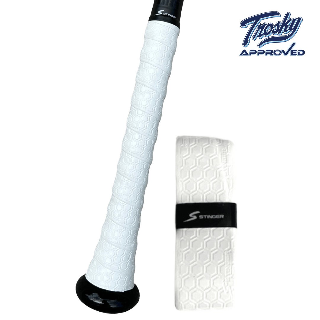 Stinger Sports Grips White Stinger Premium Polymer Bat Grips