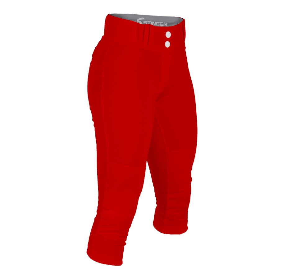 Stinger Sports Softball Pants Stinger Premium Fastpitch Softball Pants - Red