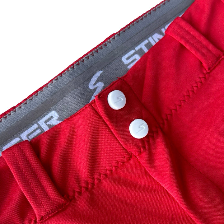 Stinger Sports Softball Pants Stinger Premium Fastpitch Softball Pants - Red