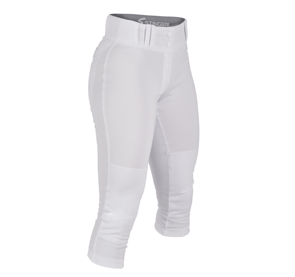 Stinger Sports Softball Pants Stinger Premium Fastpitch Softball Pants - White