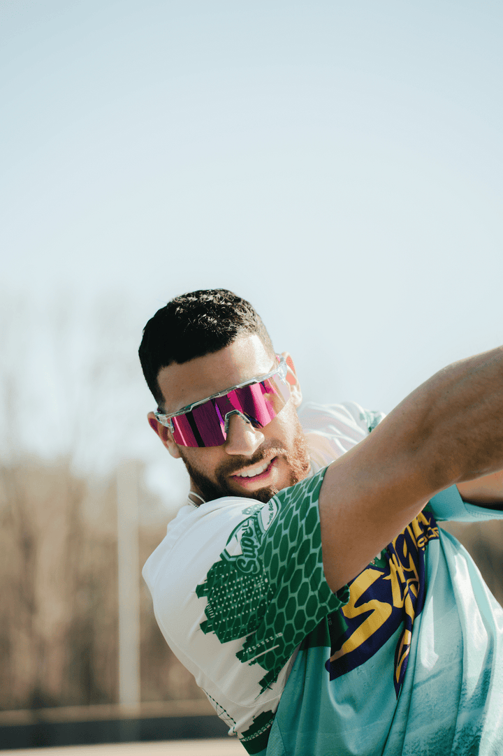 Stinger Sports Stinger Sunglasses Stinger x Solaro Shades Cotton Candy, Cosmos