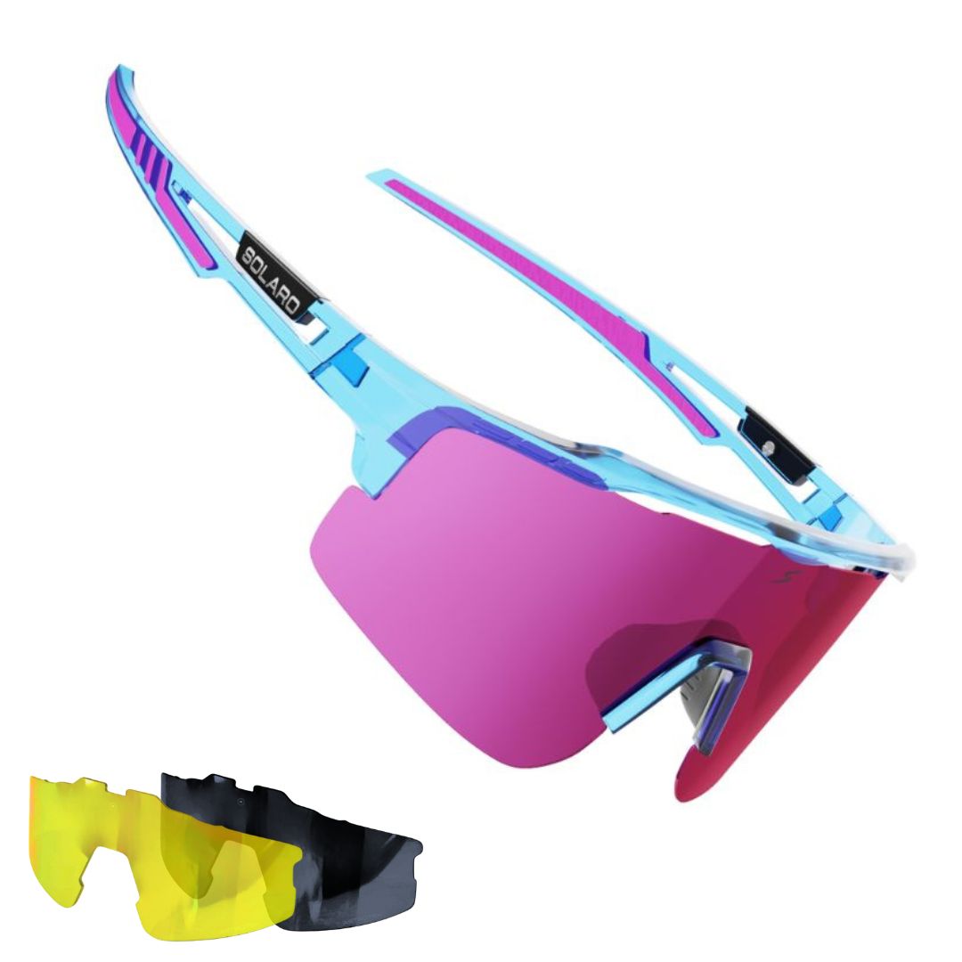 Stinger Sports Stinger Sunglasses Stinger x Solaro Shades Cotton Candy, Cosmos