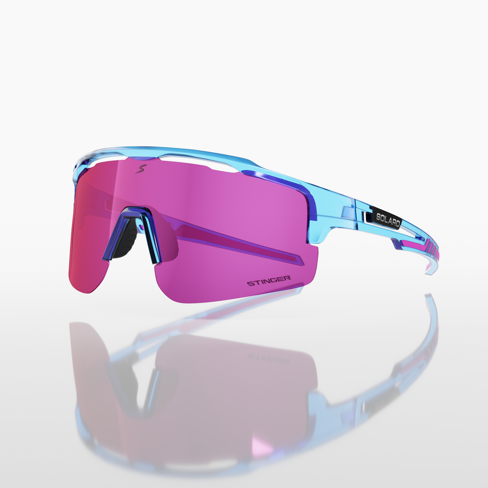 Stinger Sports Stinger Sunglasses Stinger x Solaro Shades Cotton Candy, Cosmos
