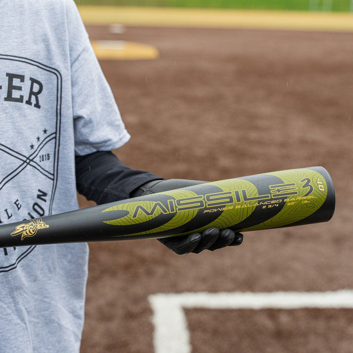 Stinger Sports USSSA Bats Missile 3 Aluminum USSSA Certified -5 Baseball Bat