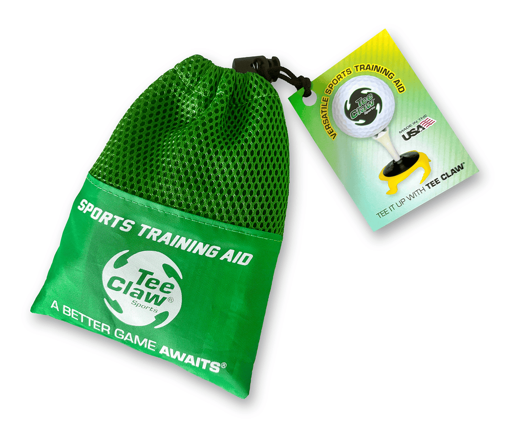 Tee Claw Sports variable Black & Yellow Tee Claw (4) Pack: Black and Yellow