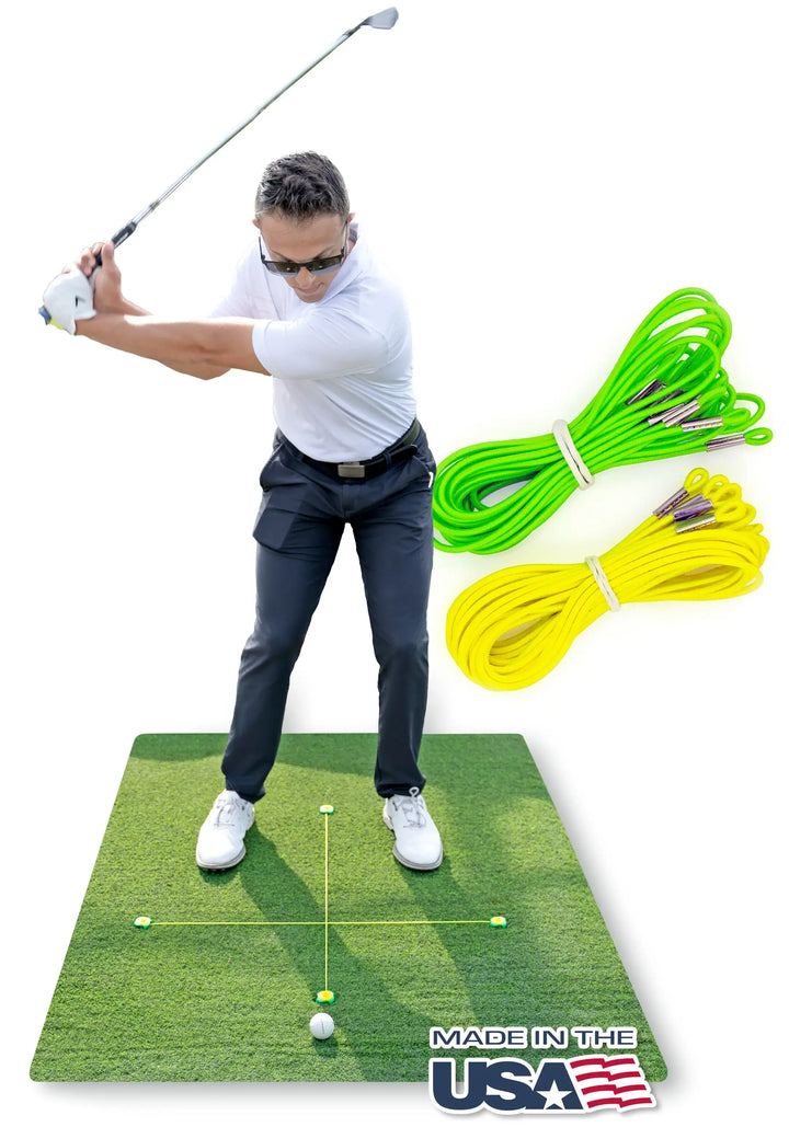 Tee Claw Sports variable Green/Yellow Mix Mixed Pack of Green/Yellow Elastic Lanyards