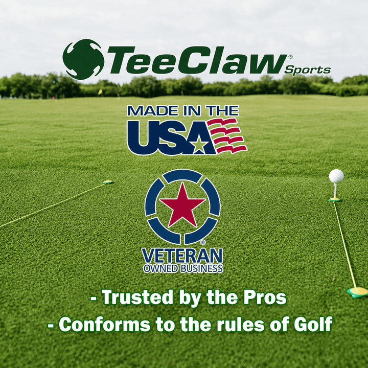 Tee Claw Sports variable Tee Claw (10) Pack: Green-Yellow