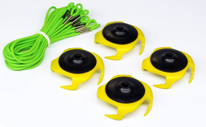 Tee Claw Sports variable Tee Claw (4) Pack: Black and Yellow