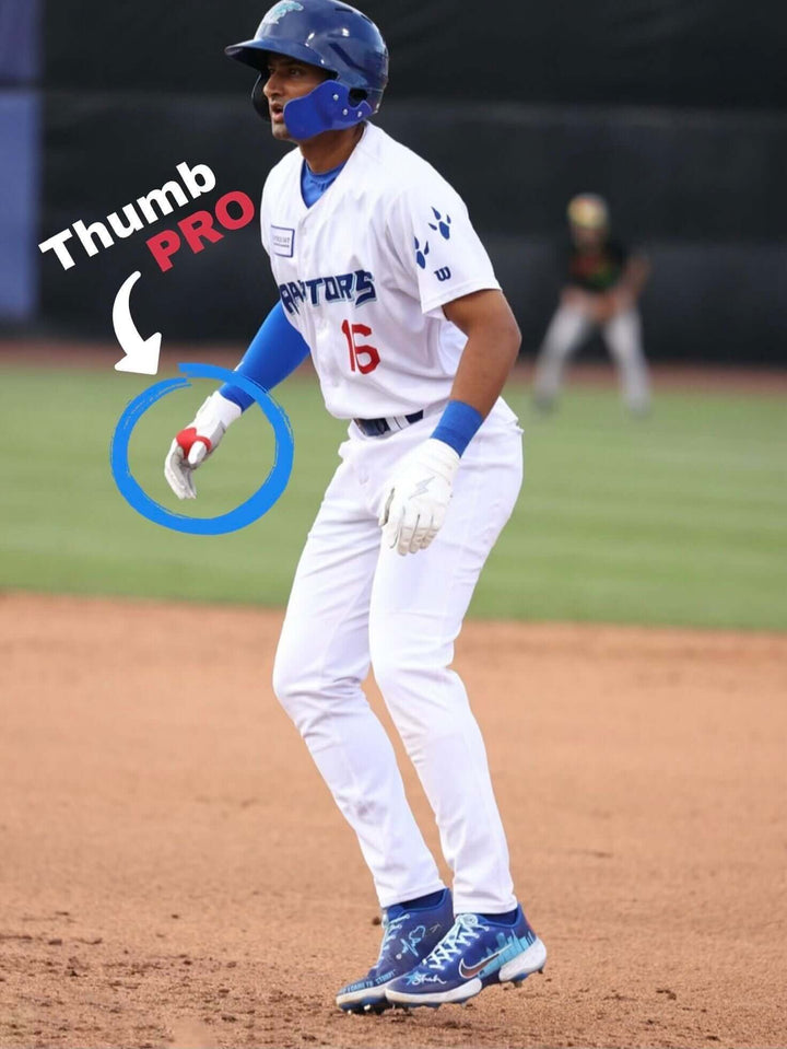 ThumbPRO Baseball Thumb Guard Blue Bomber - Baseball Thumb Guard