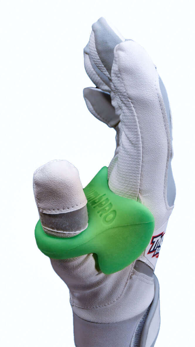 ThumbPRO Baseball Thumb Guard Line Drive Lime - Baseball Thumb Guard