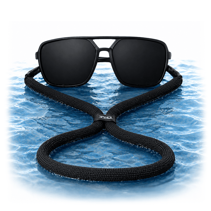 TOROE Performance Eyewear Black Float Sunglass Neck Cord