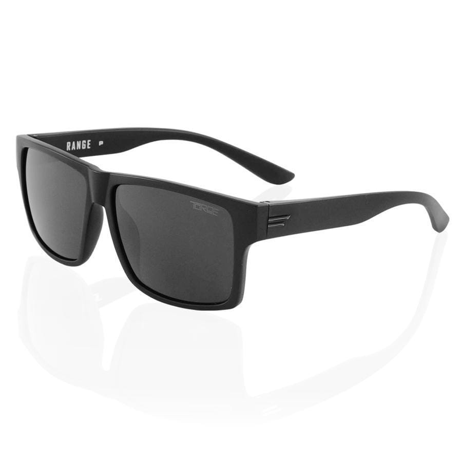 TOROE Performance Eyewear Sunglasses Black / Black C3 Lens RANGE Polarized