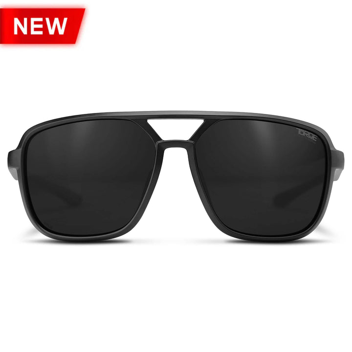 TOROE Performance Eyewear Sunglasses Black C3 Lens / STANDARD SIZE NASH Polarized