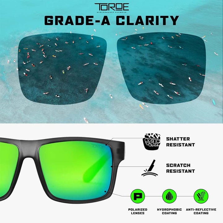 TOROE Performance Eyewear Sunglasses Exclusive Edition RANGE Polarized