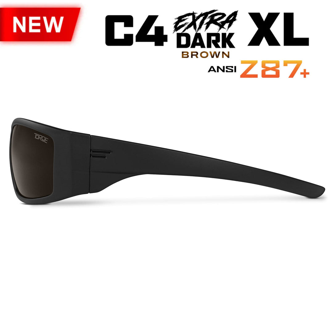 TOROE Performance Eyewear Sunglasses FALCON ANSI Z87+ Safety Polarized
