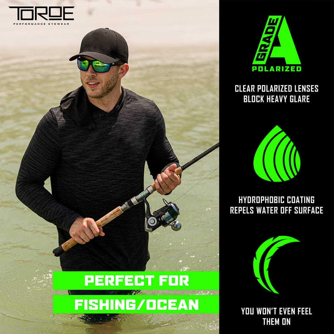 TOROE Performance Eyewear Sunglasses FIELD Polarized