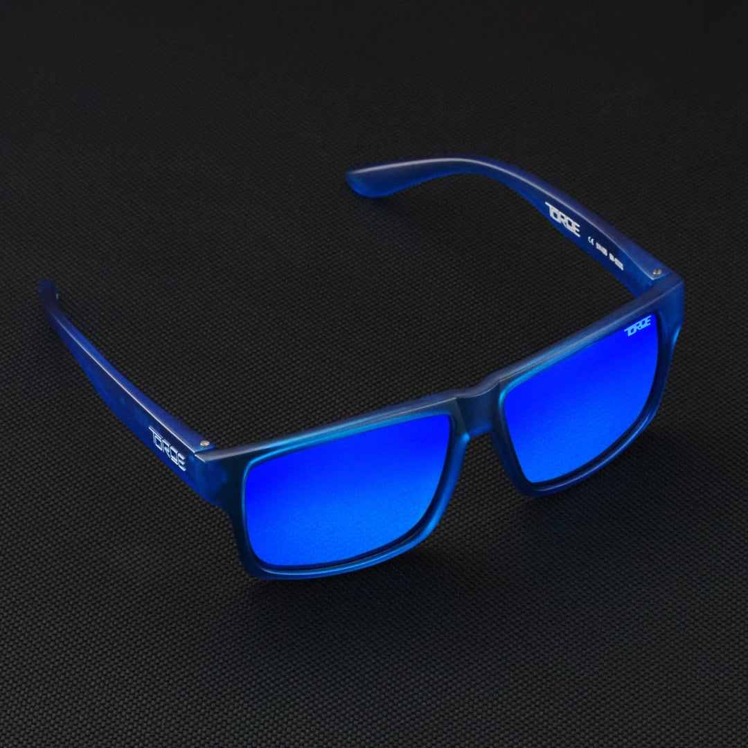 TOROE Performance Eyewear Sunglasses FROST BLUE Exclusive Edition RANGE Polarized