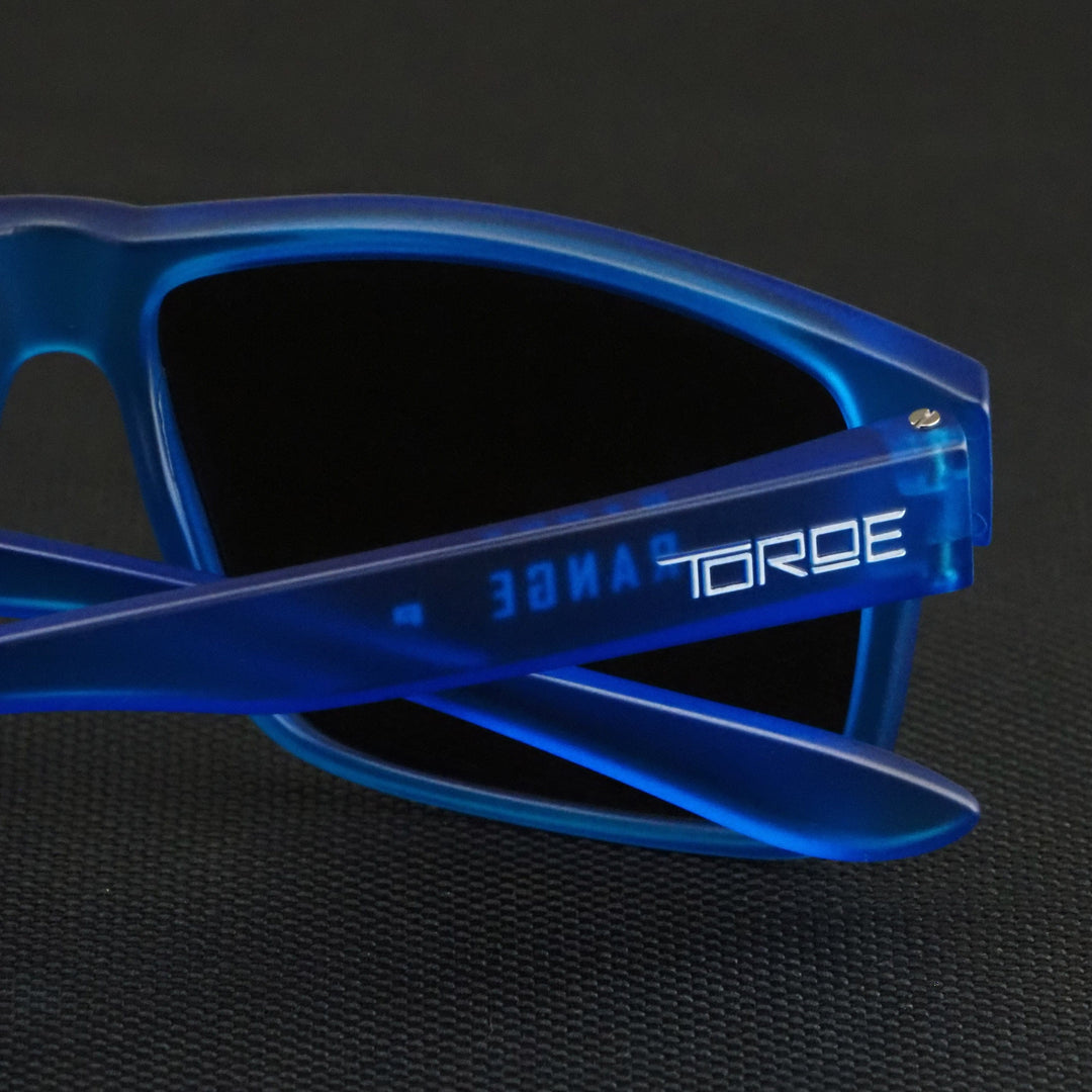 TOROE Performance Eyewear Sunglasses FROST BLUE Exclusive Edition RANGE Polarized