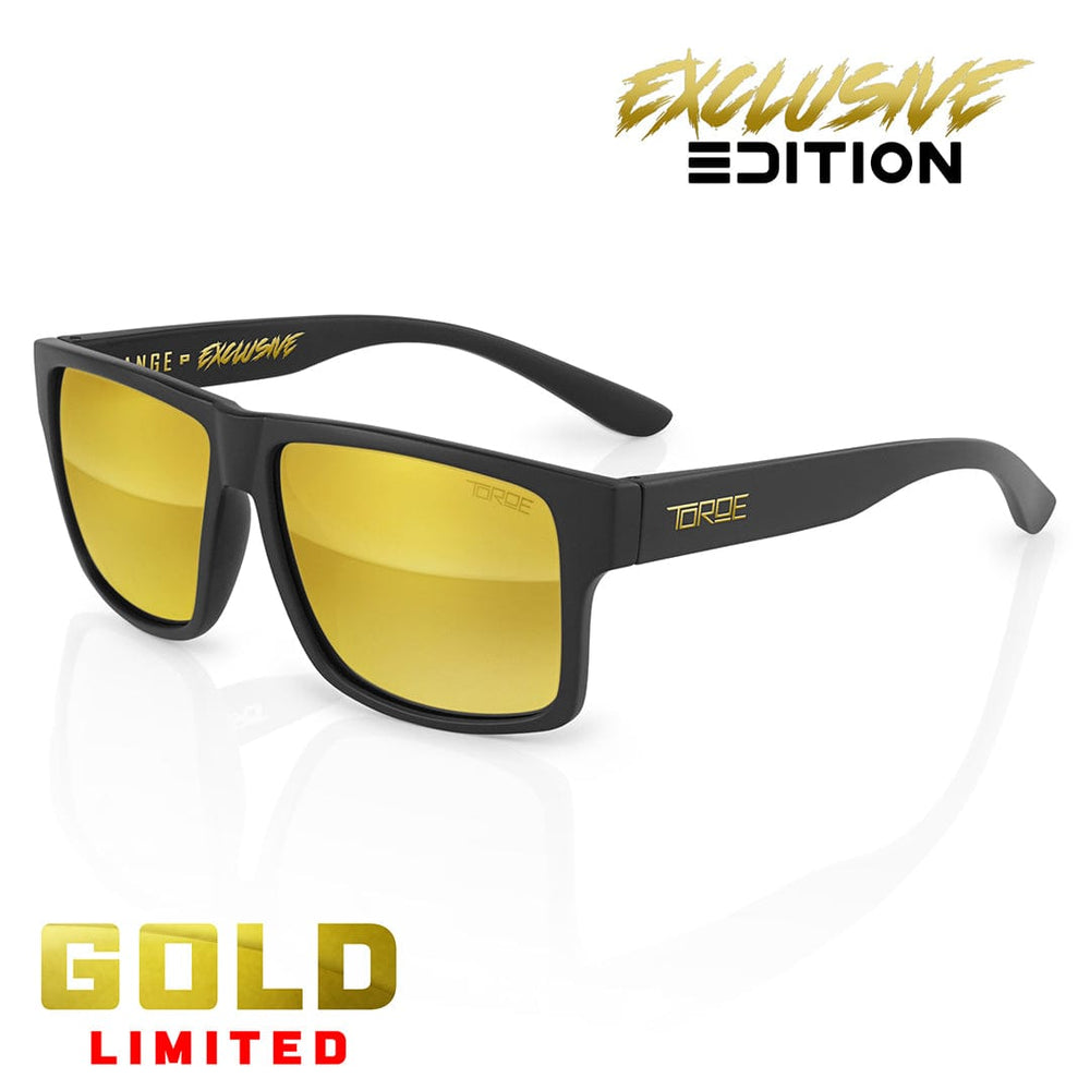 TOROE Performance Eyewear Sunglasses (GOLD) Exclusive Edition RANGE Polarized