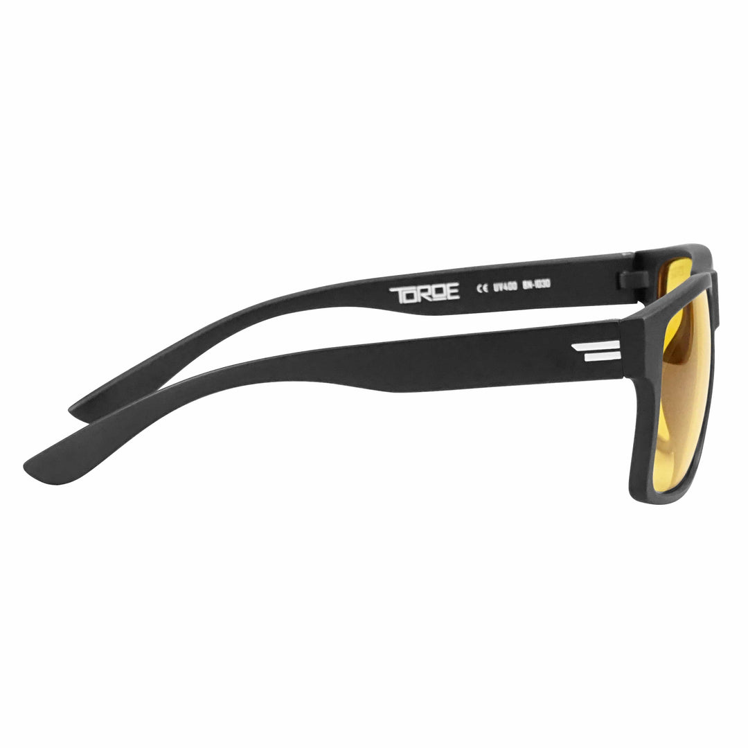 TOROE Performance Eyewear Sunglasses HD RANGE Night Driving Polarized Sunglasses