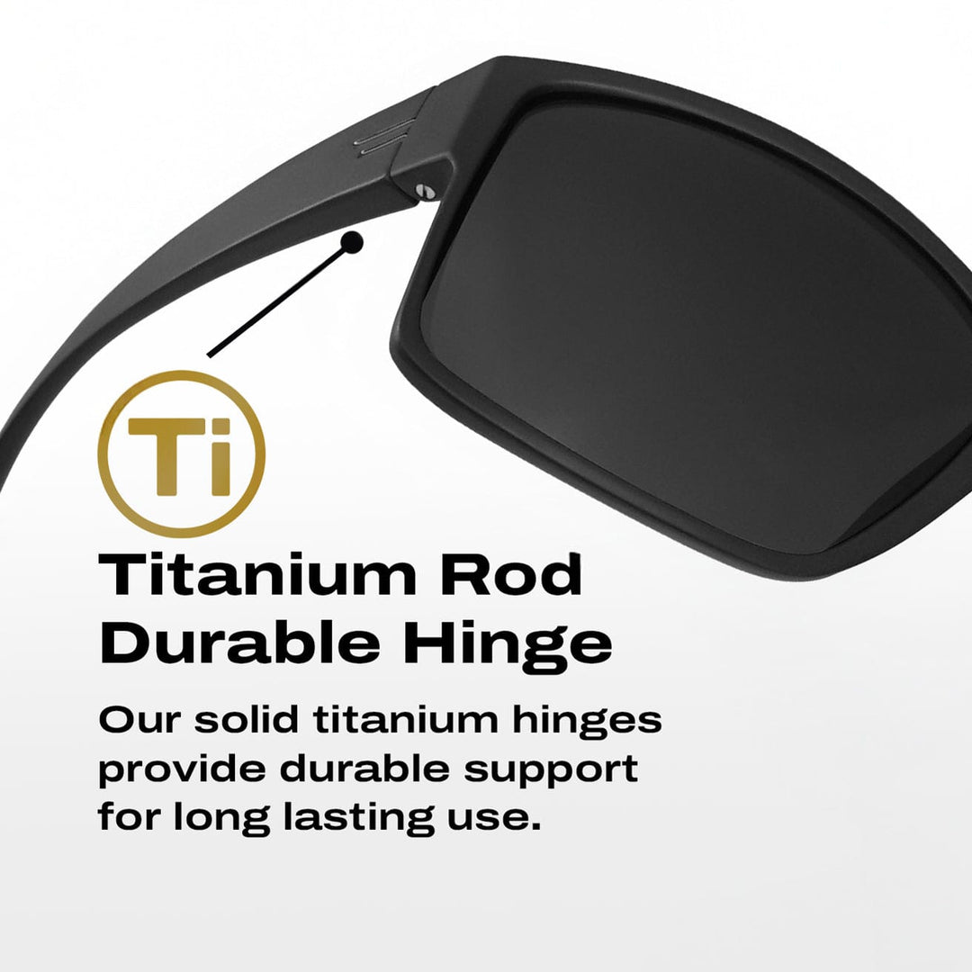 TOROE Performance Eyewear Sunglasses MOJAVE C4 Extra Dark Polarized