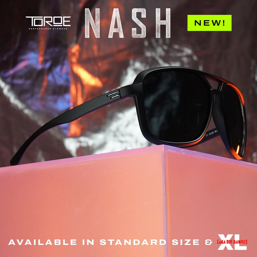 TOROE Performance Eyewear Sunglasses NASH Polarized
