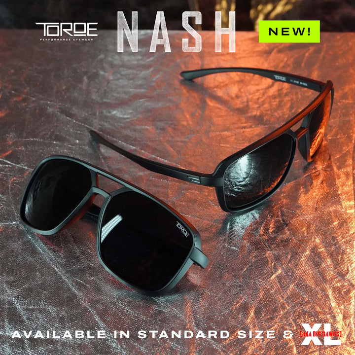 TOROE Performance Eyewear Sunglasses NASH Polarized