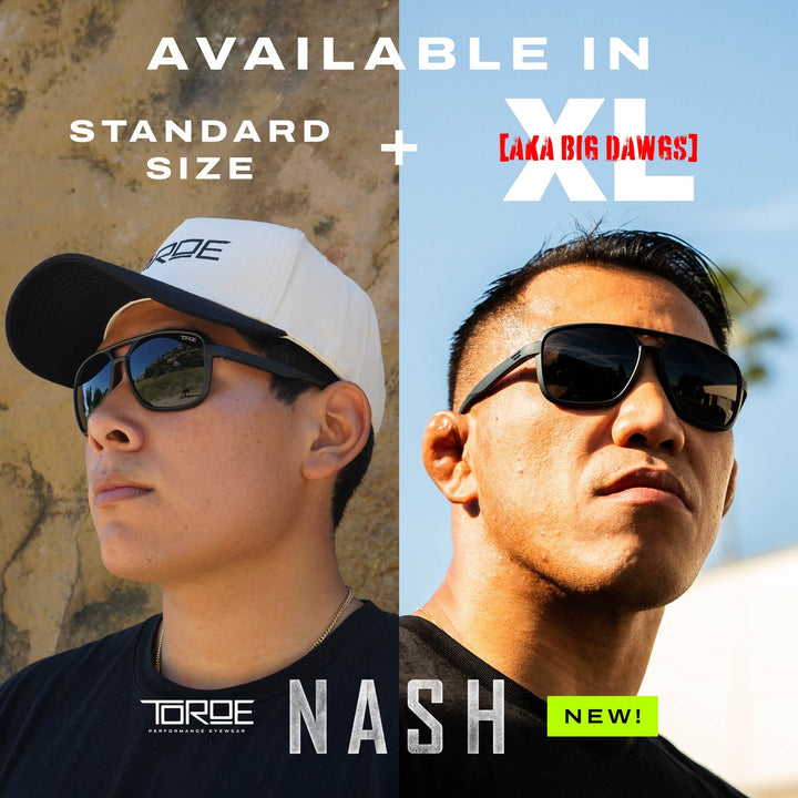TOROE Performance Eyewear Sunglasses NASH Polarized