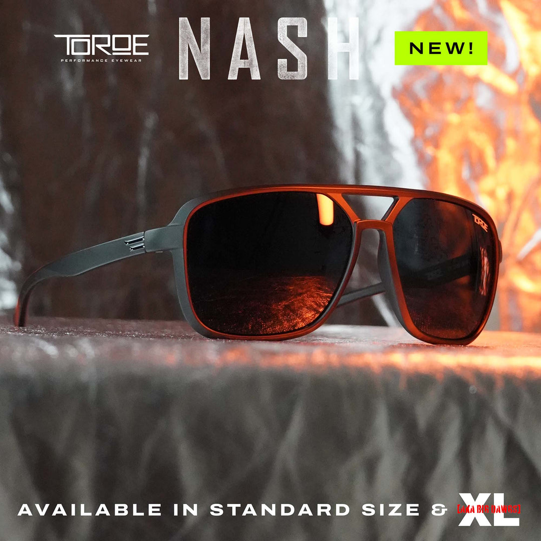TOROE Performance Eyewear Sunglasses NASH Polarized
