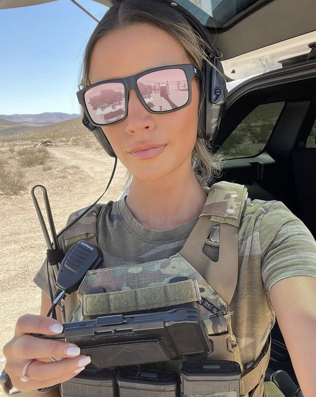 TOROE Performance Eyewear Sunglasses RANGE Limited Pink Polarized