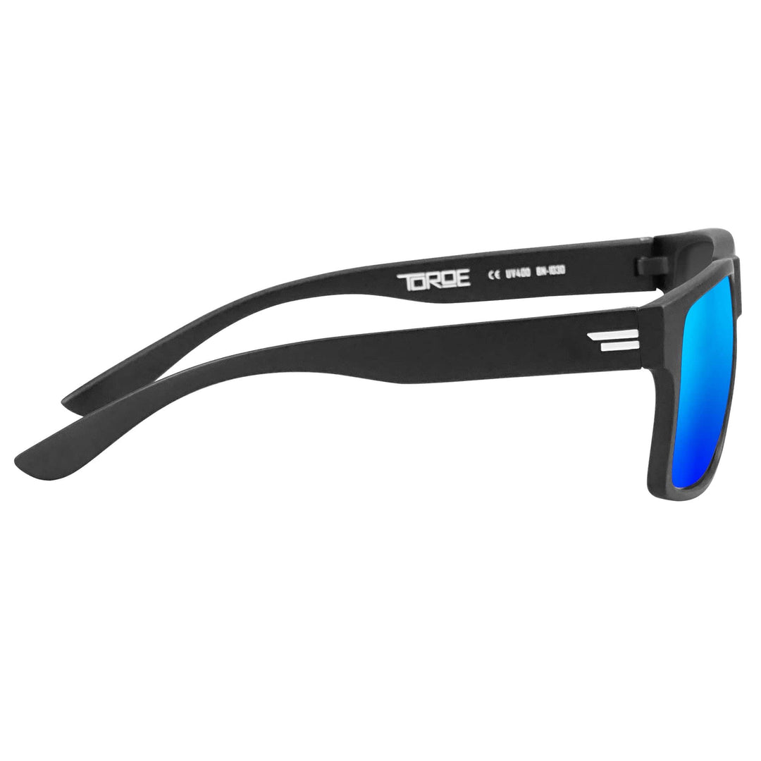 TOROE Performance Eyewear Sunglasses Range Polarized White Emblem
