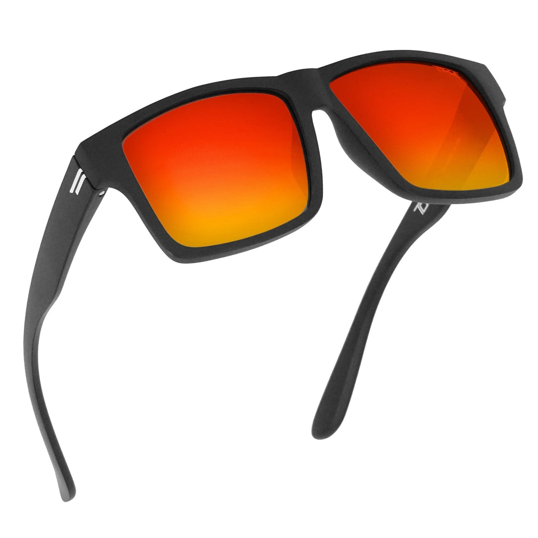 TOROE Performance Eyewear Sunglasses Range Polarized White Emblem