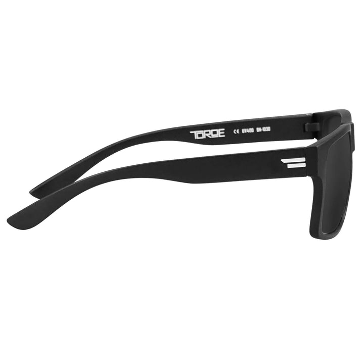 TOROE Performance Eyewear Sunglasses Range Polarized White Emblem
