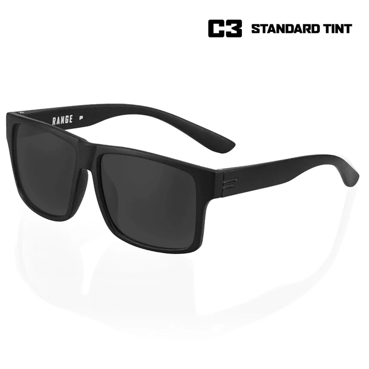 TOROE Performance Eyewear Sunglasses STANDARD SIZE / Black C3 Standard DARK Range Polarized Sunglasses | Standard & XL Fit