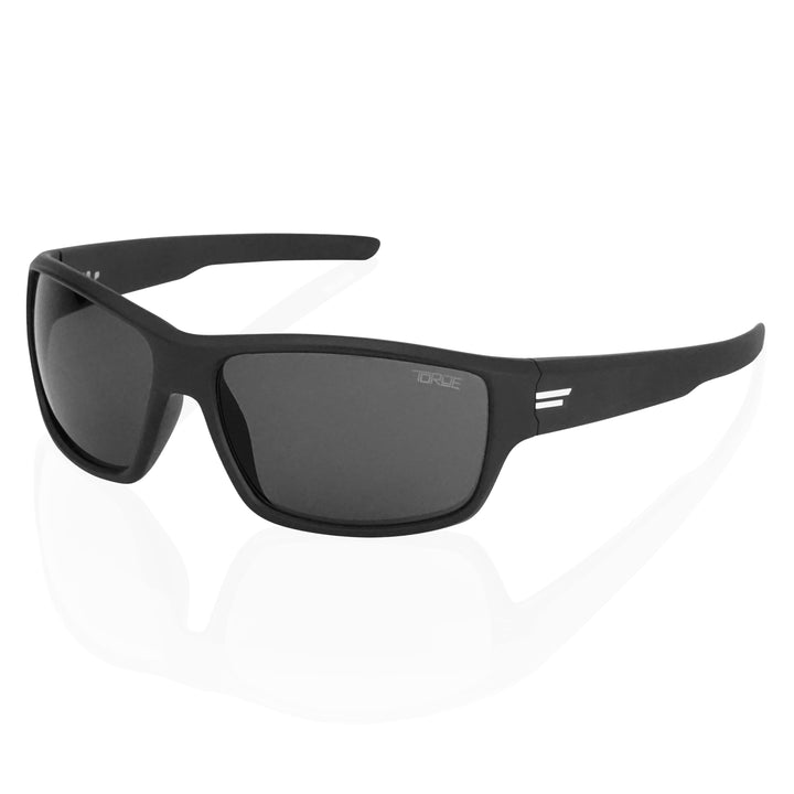 TOROE Performance Eyewear Sunglasses White / Black C3 Lens FIELD Polarized