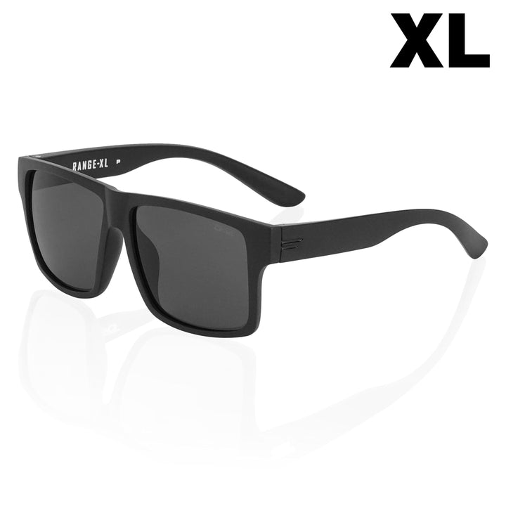 TOROE Performance Eyewear Sunglasses XL EXTRA LARGE / Black C3 Standard DARK Range Polarized Sunglasses | Standard & XL Fit