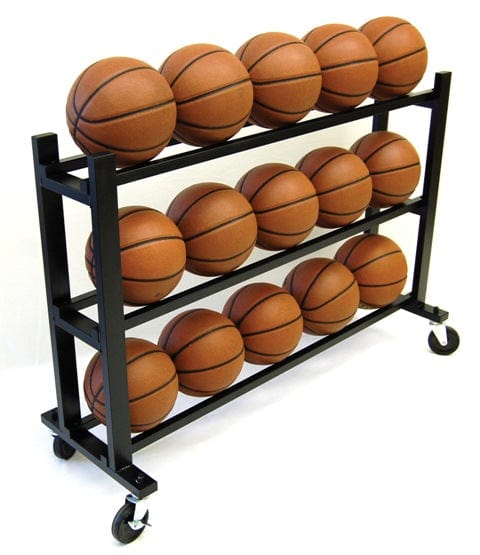 Trigon Sports Equipment ProCage™ 15-Ball HD Ball Cart 3-Tier