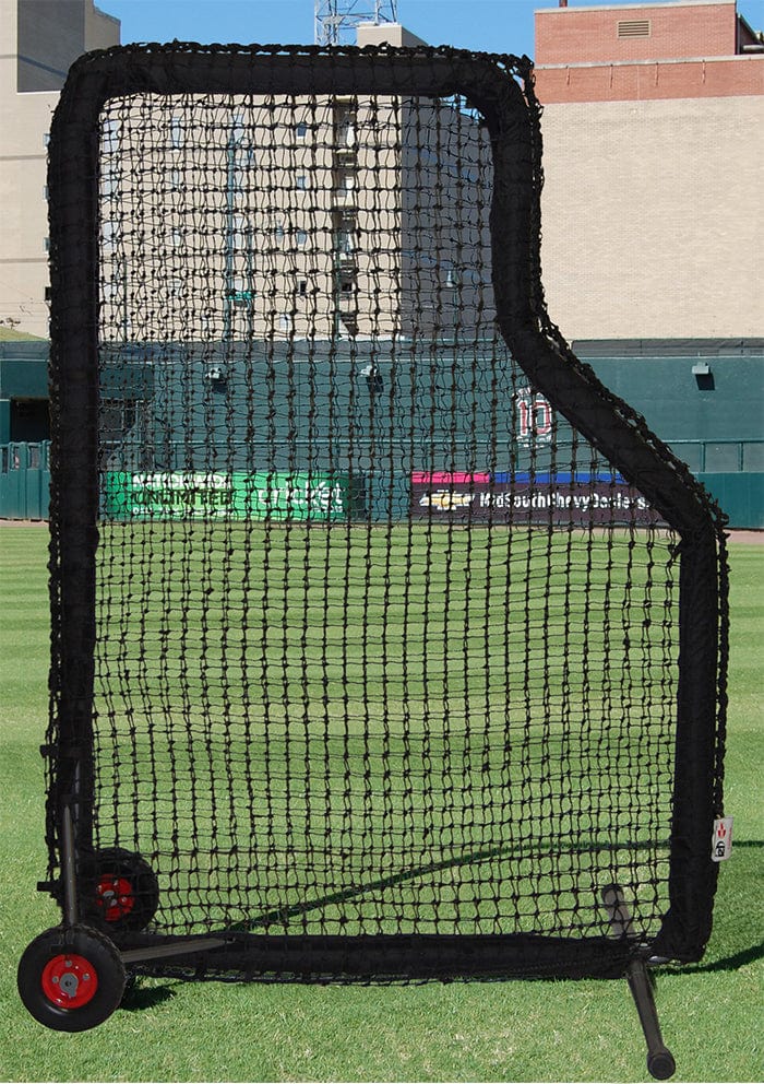 Trigon Sports Hitting Net Net & Frame ProCage™ Mini Professional L-Screen (5ft x 7ft)