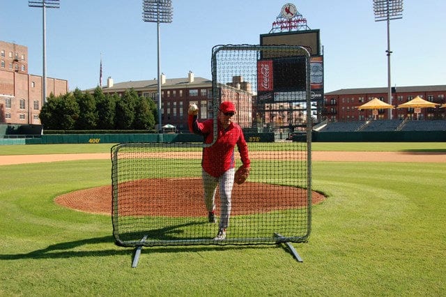 Trigon Sports Hitting Net Net & Frame ProCage™ Premium L-Screen (7ft x 7ft)