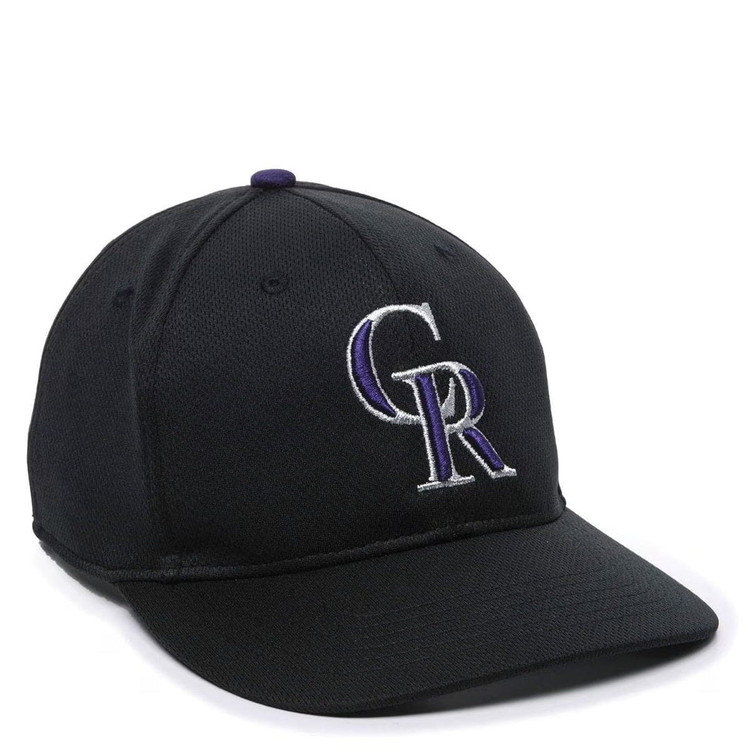 Varo Baseball Belts, Hats, and Socks Rockies / Adult Outdoor Cap MLB Replica Adjustable Baseball Cap - Home